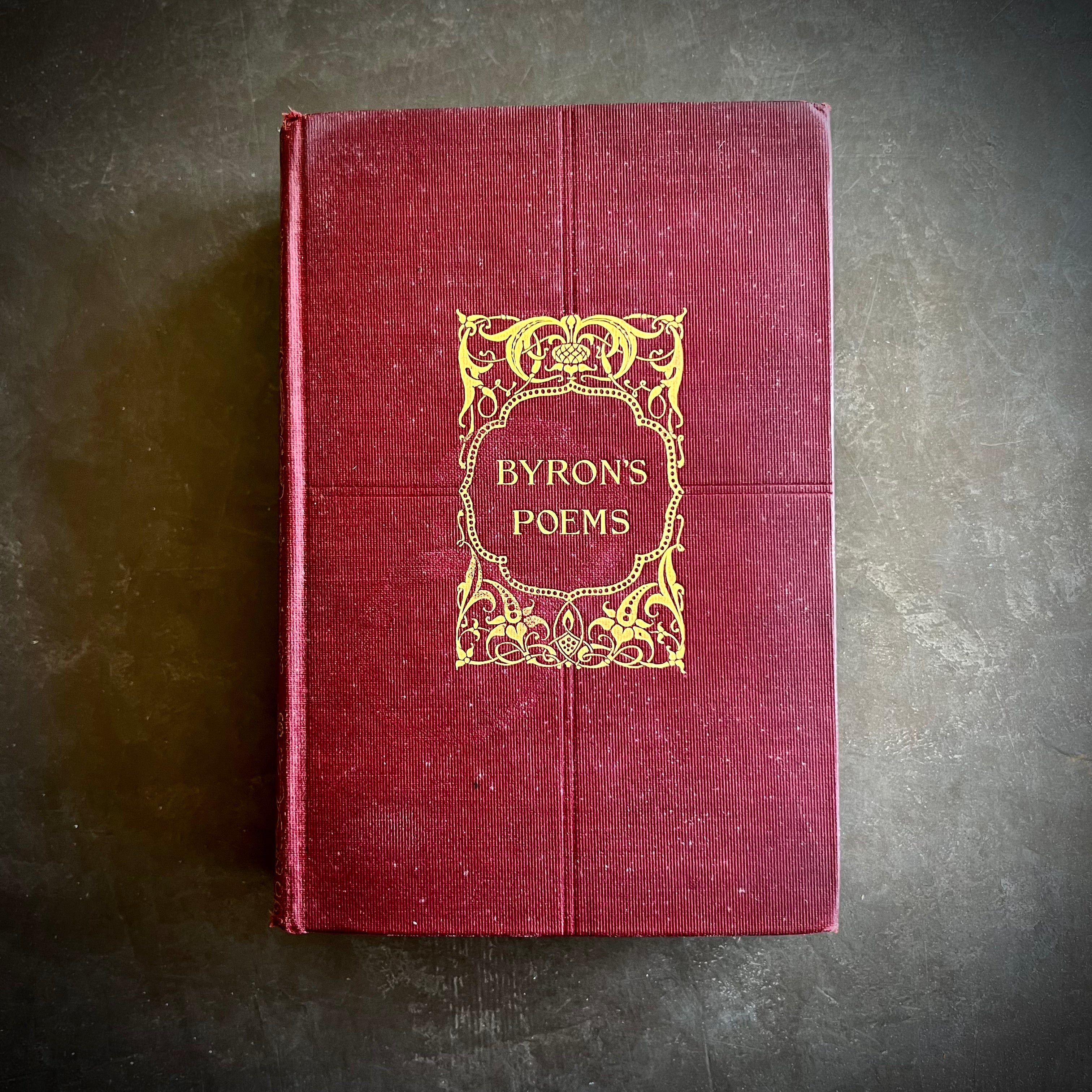 The Poems and Dramas of Lord Byron – Honey Bee Mill