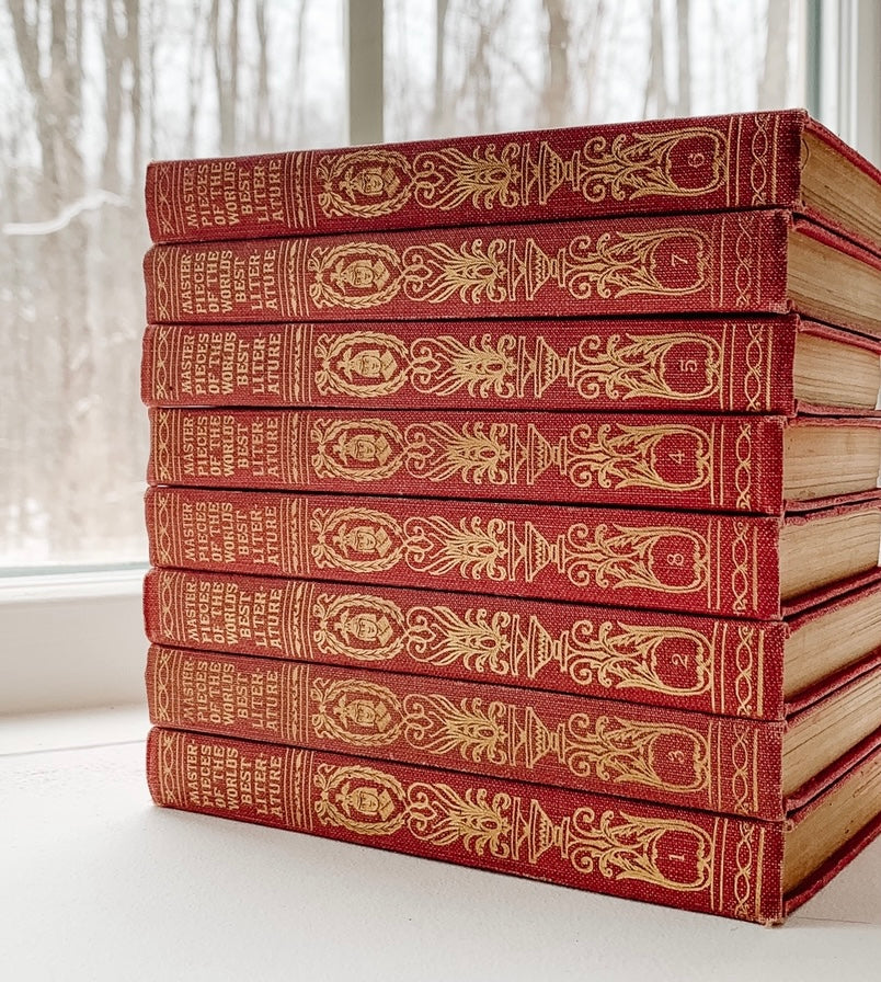1910 - Masterpieces of the World's Best Literature – Honey Bee Mill
