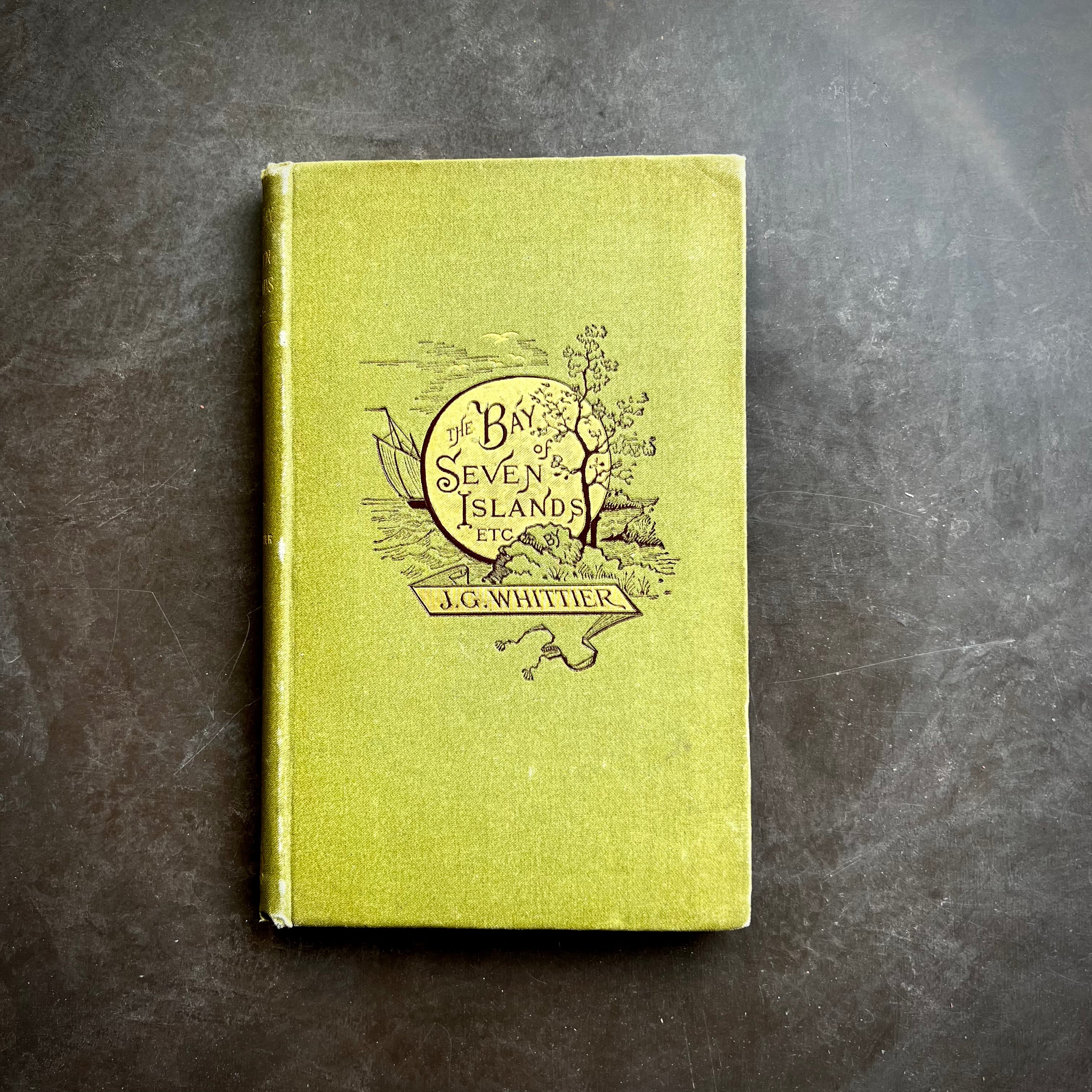 1883 Whittier’s The Bay of Seven Islands Honey Bee Mill