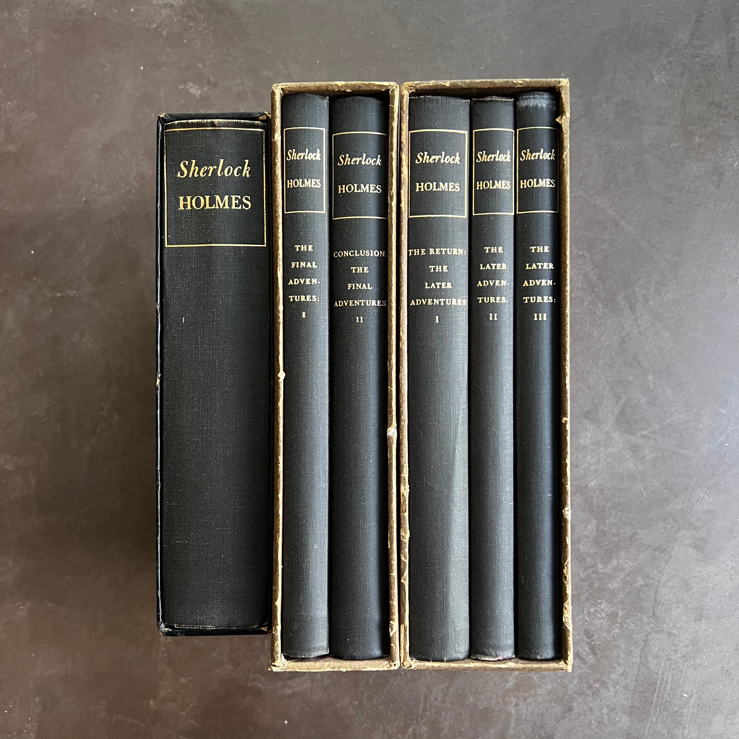 Adventures of SHERLOCK HOLMES Arthur Conan top Doyle Heritage Press Limited Ed Set