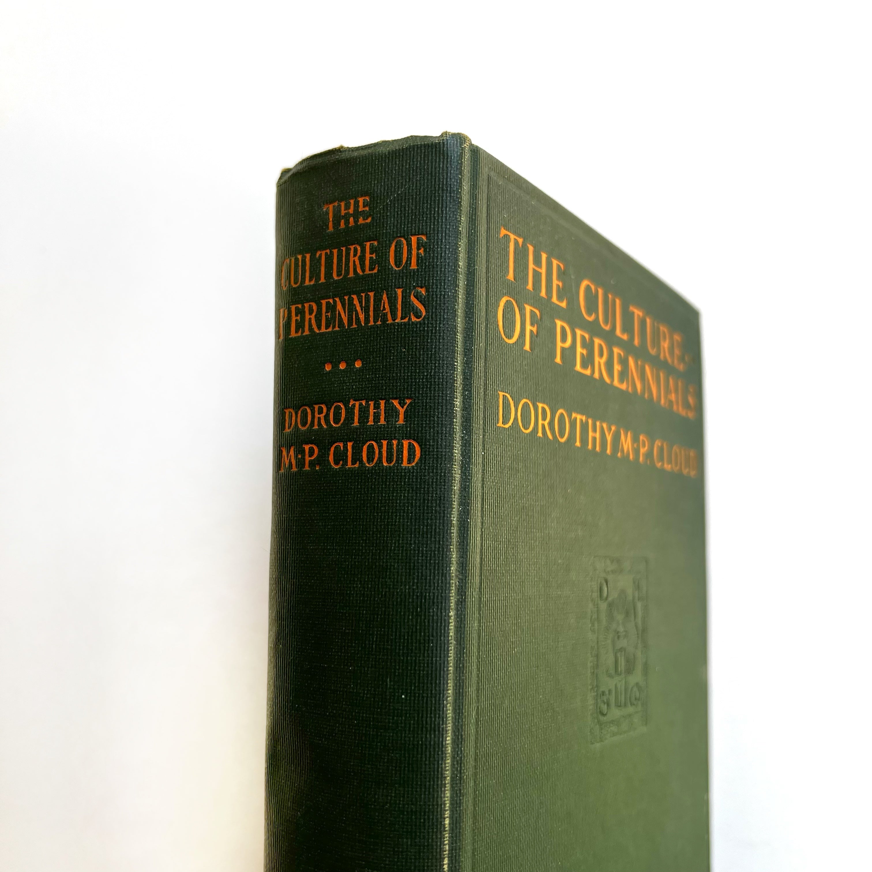 1925 The Culture of Perennials, First Edition Honey Bee Mill