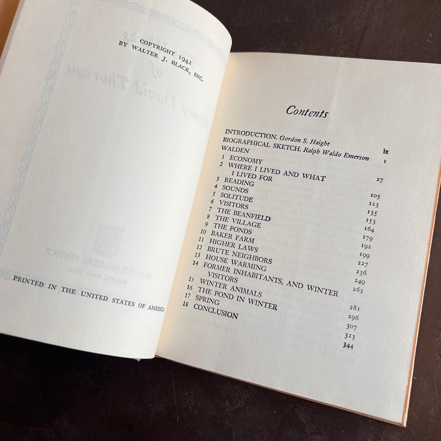 The Works of Henry David Thoreau (1942)