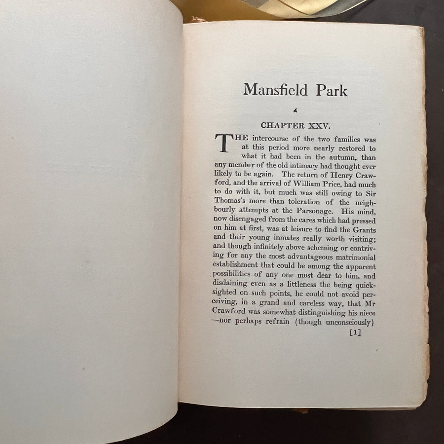 1906 - Mansfield Park; Stoneleigh Edition, Limited Edition
