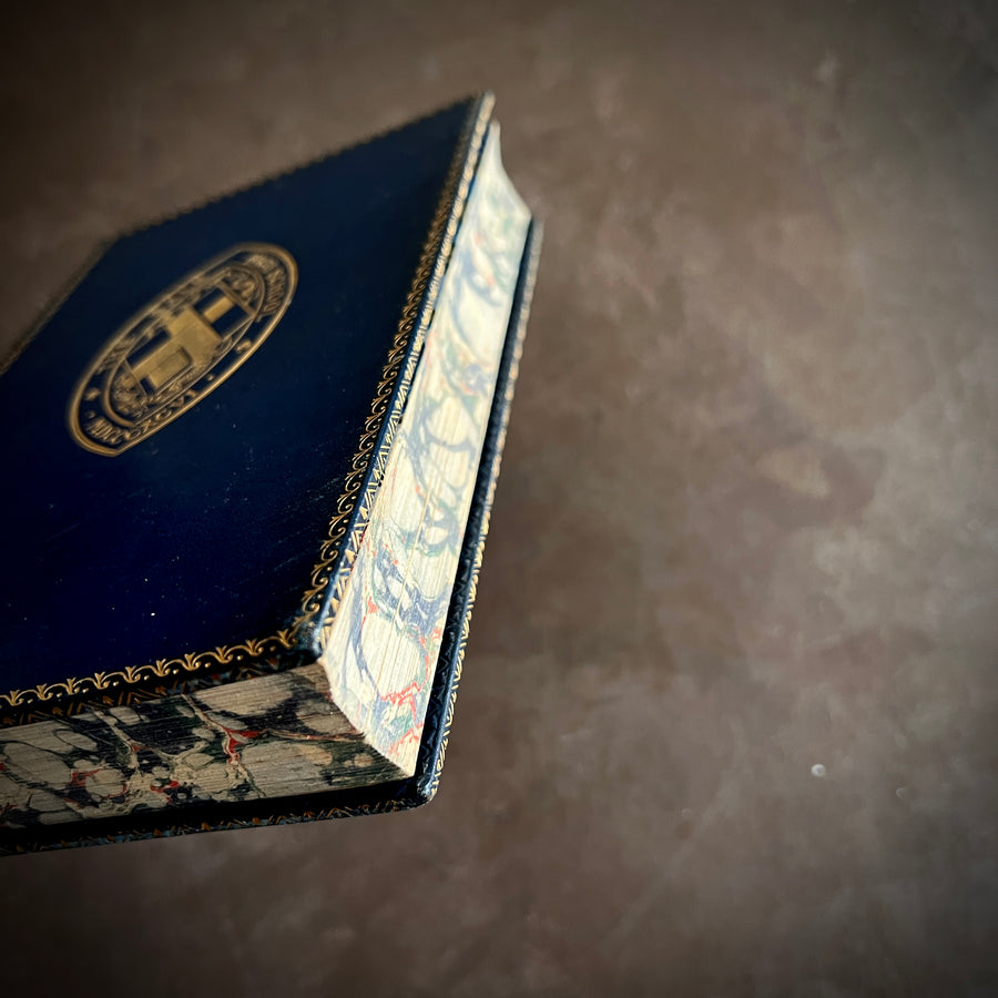 1912 The Scenery of England by Lord Avebury – Fine Prize Binding in Blue Morocco | Geology, Rivers, Volcanoes, and Landscapes of England