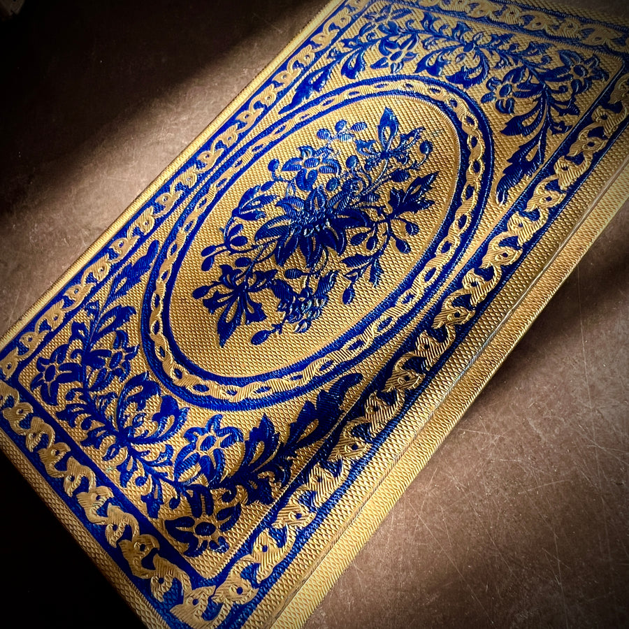 1847 Les Jeunes Martyrs de la Foi Chrétienne | 1847 |Cartonnage Romantique in Gilt and Blue, Matching Boards