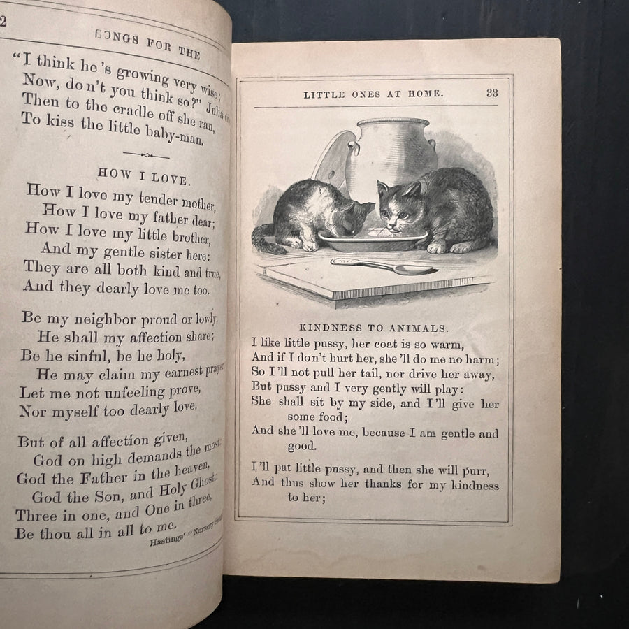 1852 - Songs For The Little Ones At Home, First Edition