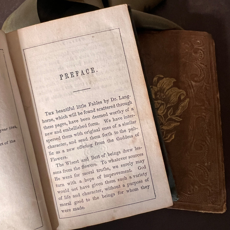 Victorian Miniature Books – 19th-Century Gilt Gift Volumes of Poetry & Sentiment (1840s)