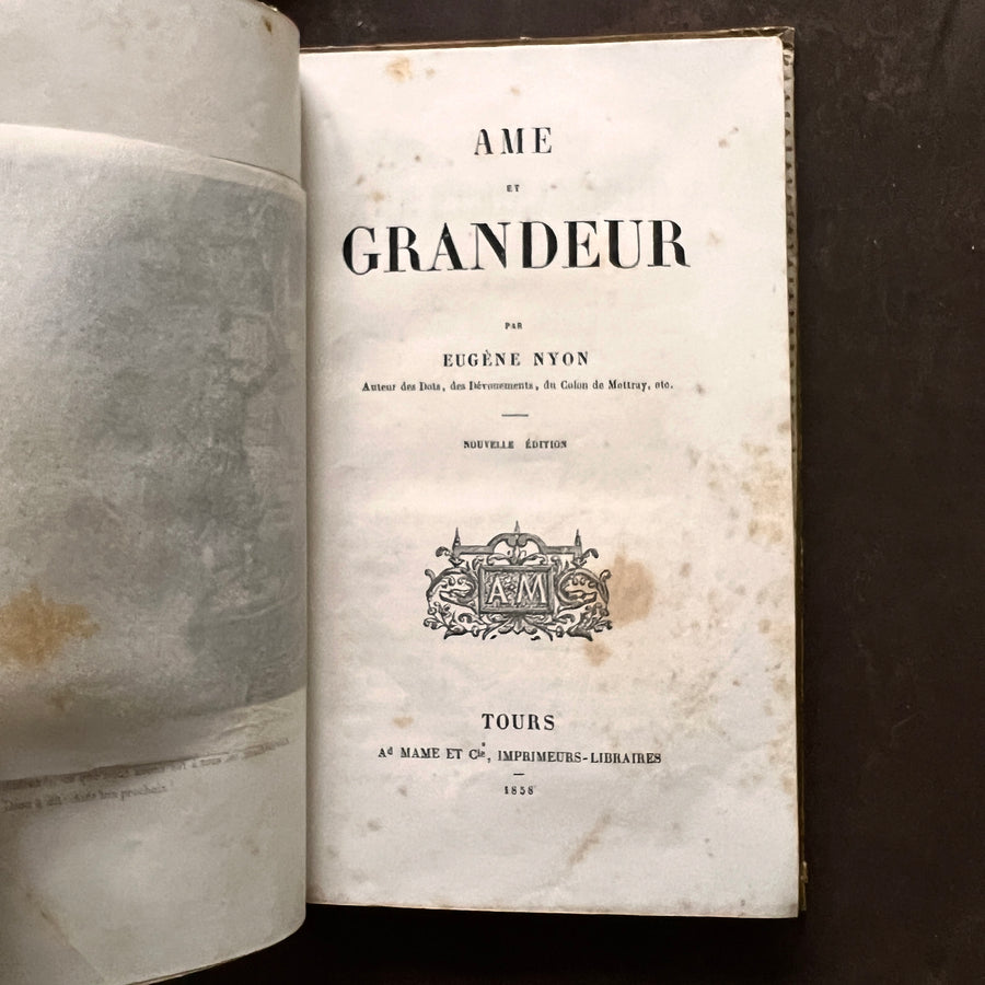 1858 - Ame Et Grandeur (Translated: Soul & Greatness)