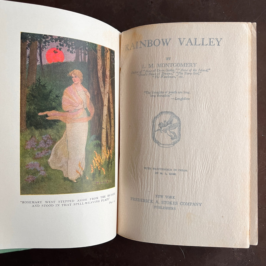 1919 - Rainbow Valley, First Edition