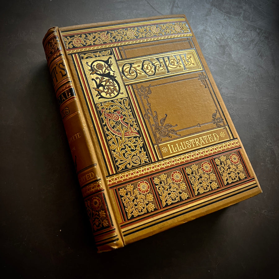c.1880s - The Poetical Works of Sir Walter Scott, Bart., With A Memoir