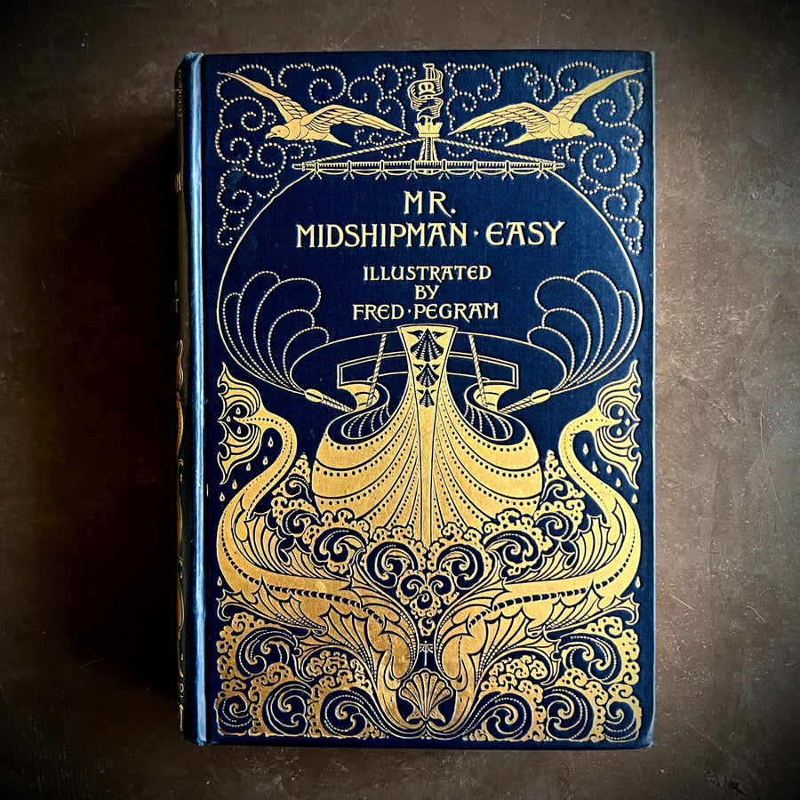 1896 - Mr. Midshipman Easy, Albert Turbayne Cover Design