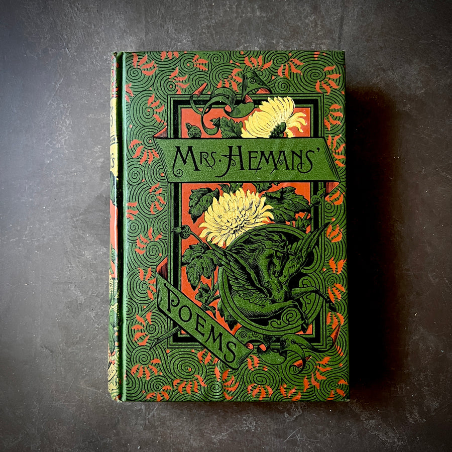c.1880s - The Poetical Works of Mrs. Hemans