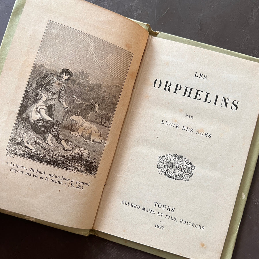 Les Orphelins — Lucie des Âges (1897, Alfred Mame et Fils)