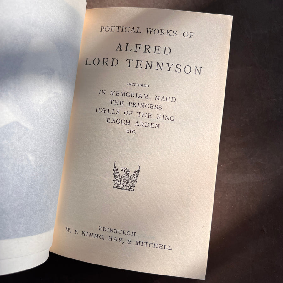 Poetical Works Of Alfred Lord Tennyson