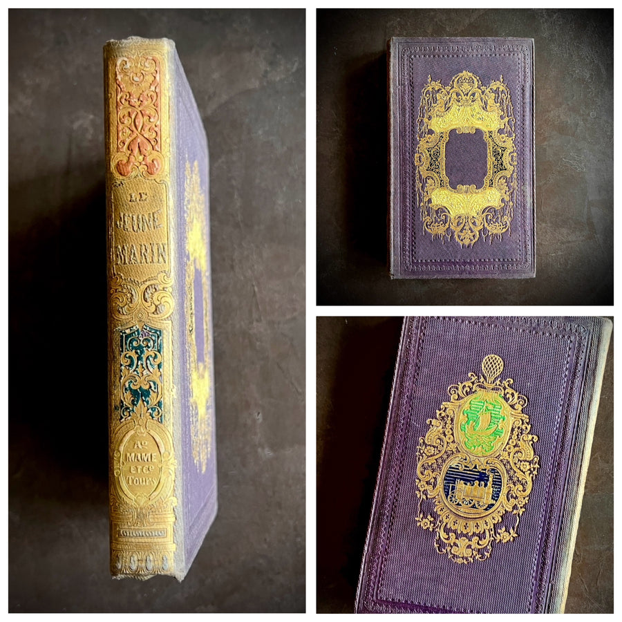 Le Jeune Marin ou L’Éducation Maternelle by Mme Claire Guermante | 1852 | Illustrated