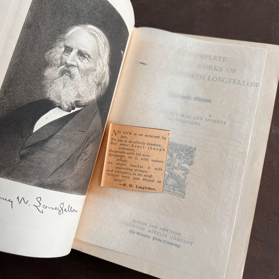 The Complete Works of Henry Wadsworth Longfellow (1906) l Illustrated