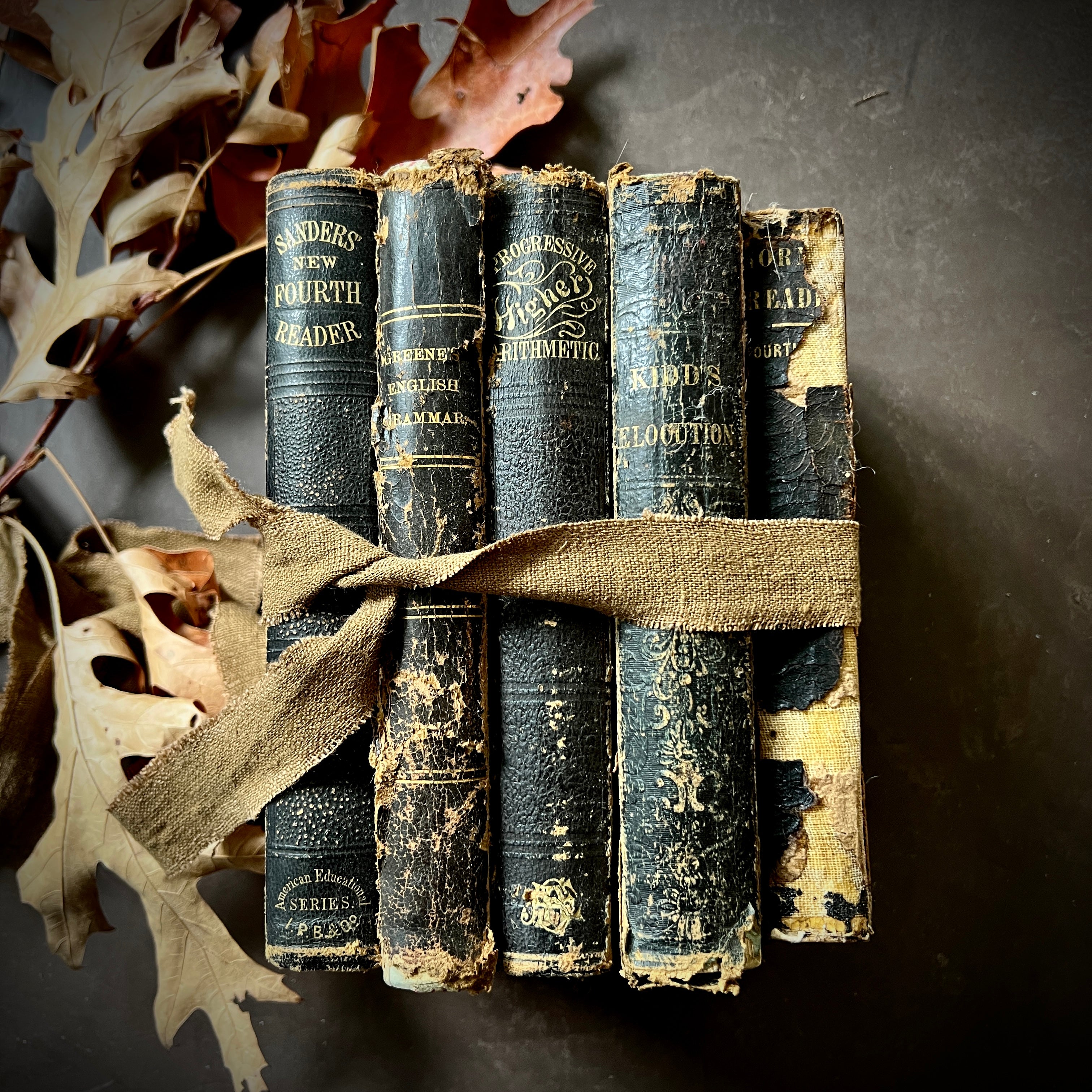 Antique Readers/Old School Books Bundle – Honey Bee Mill
