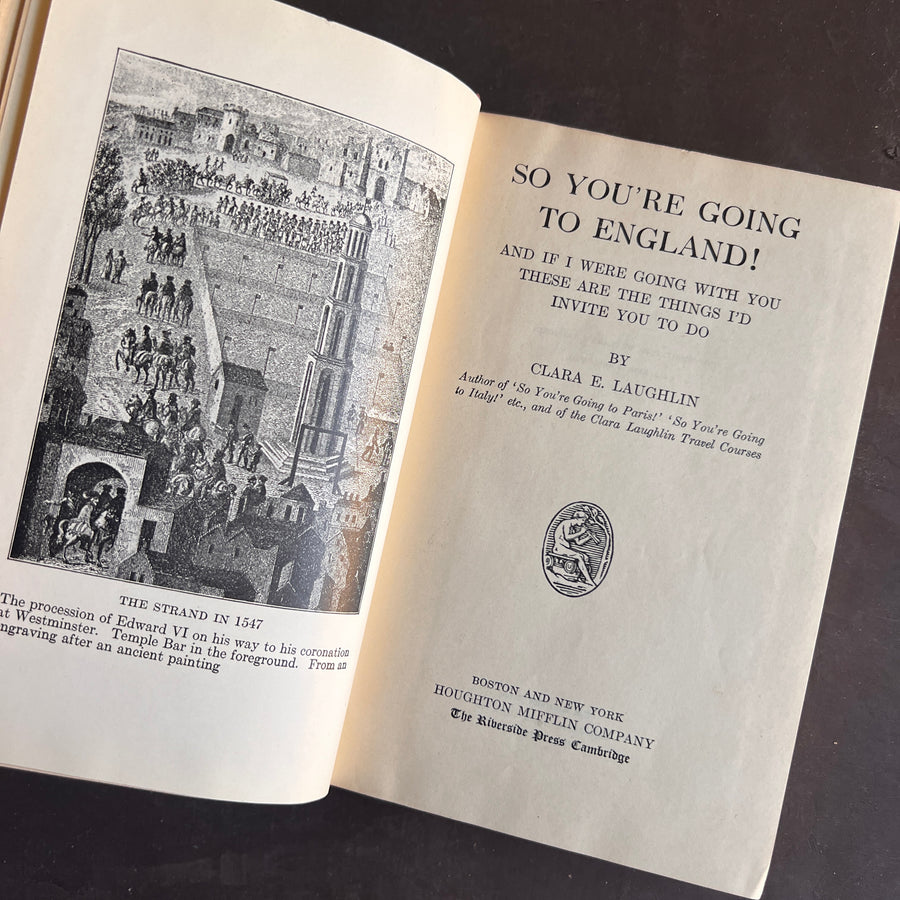 1926 - So You’re Going To England!