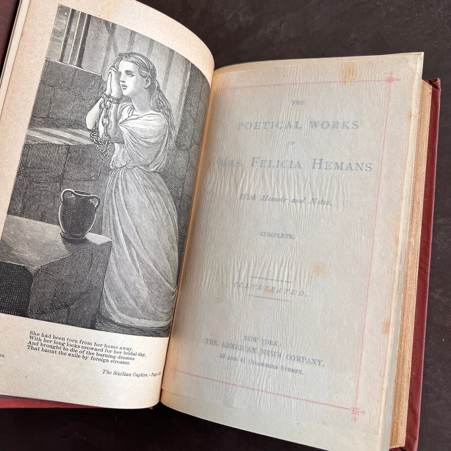 The Poetical Works of Mrs. Felicia Hemans (c.1880)