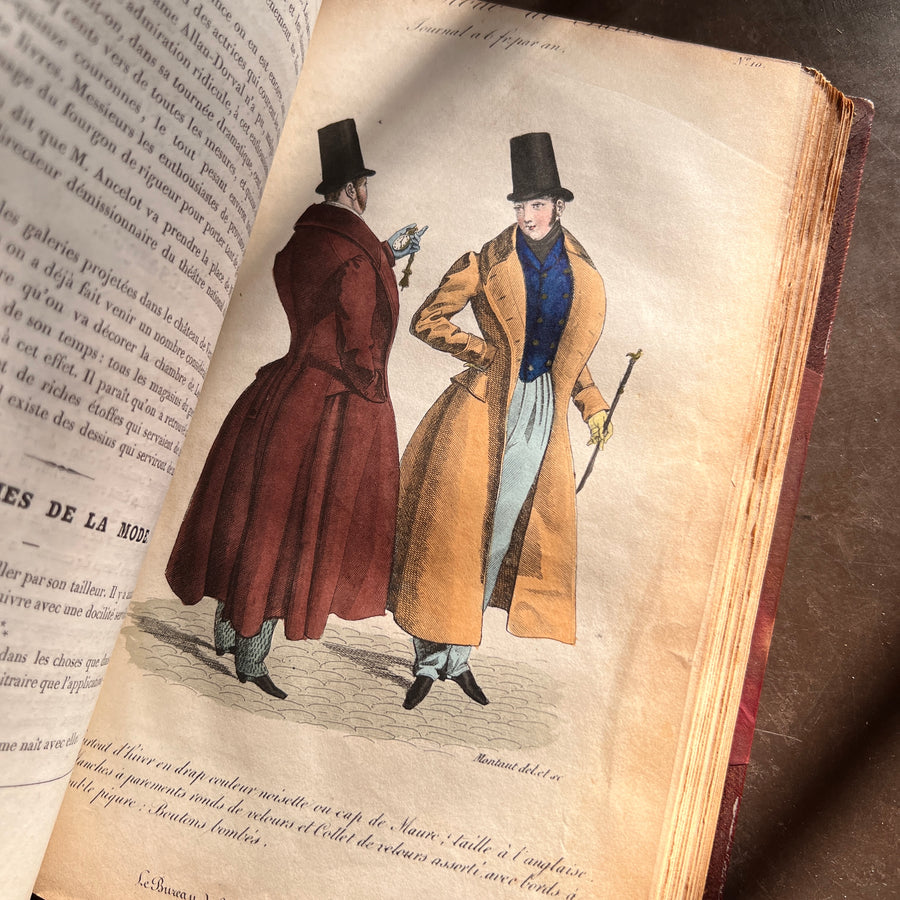 La Mode de Paris: Bulletin Officiel Des Modes (1833-1834) | Hand-Colored Plates
