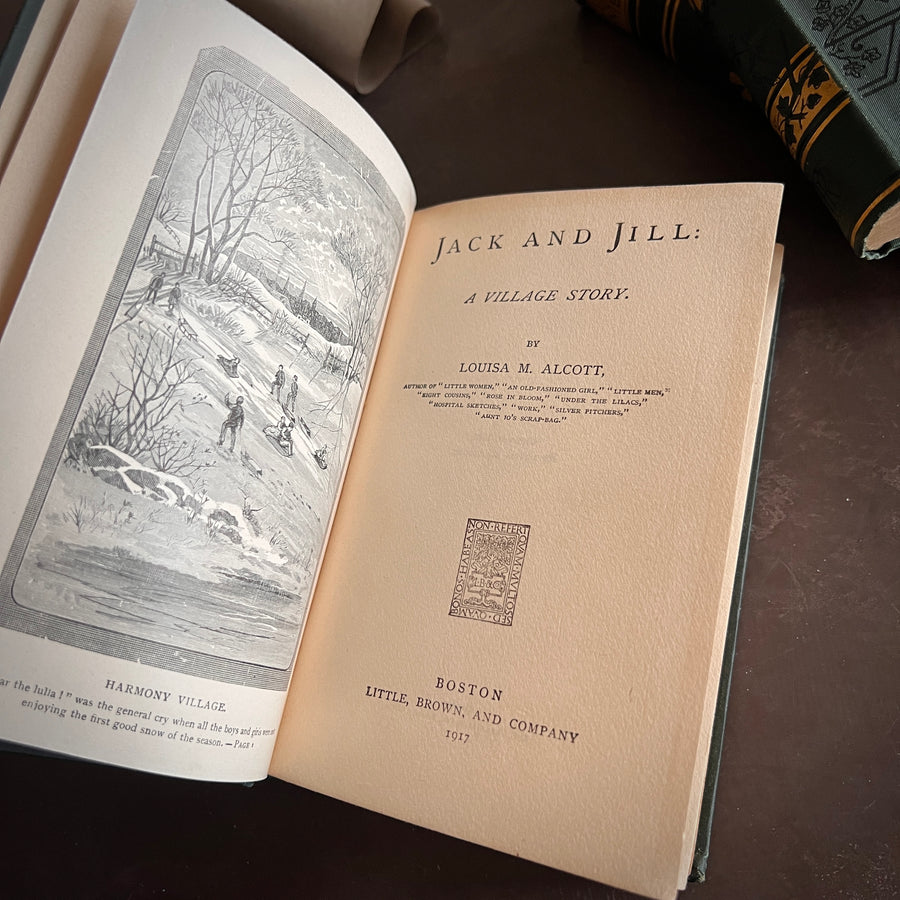 Louisa M. Alcott Novels in Teal — Each Sold Individually