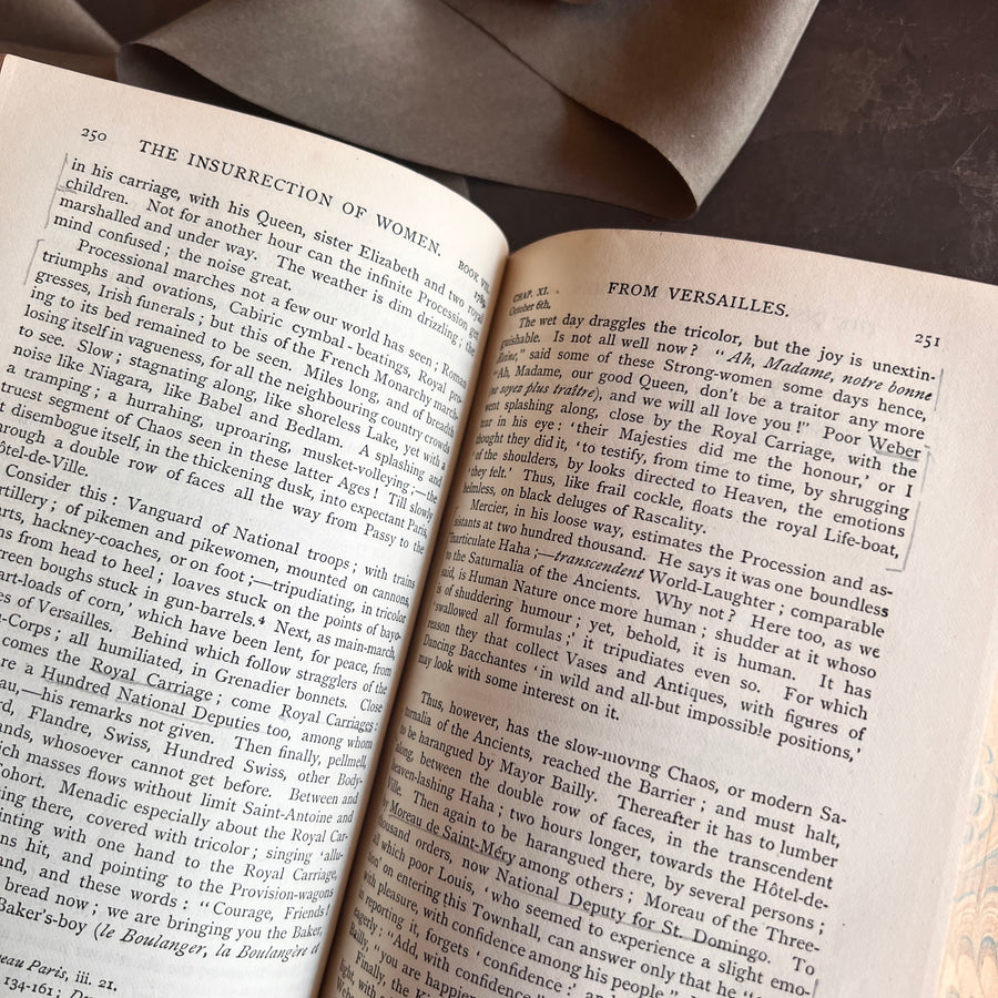 The French Revolution: A History by Thomas Carlyle | Three Volumes in One| 1889