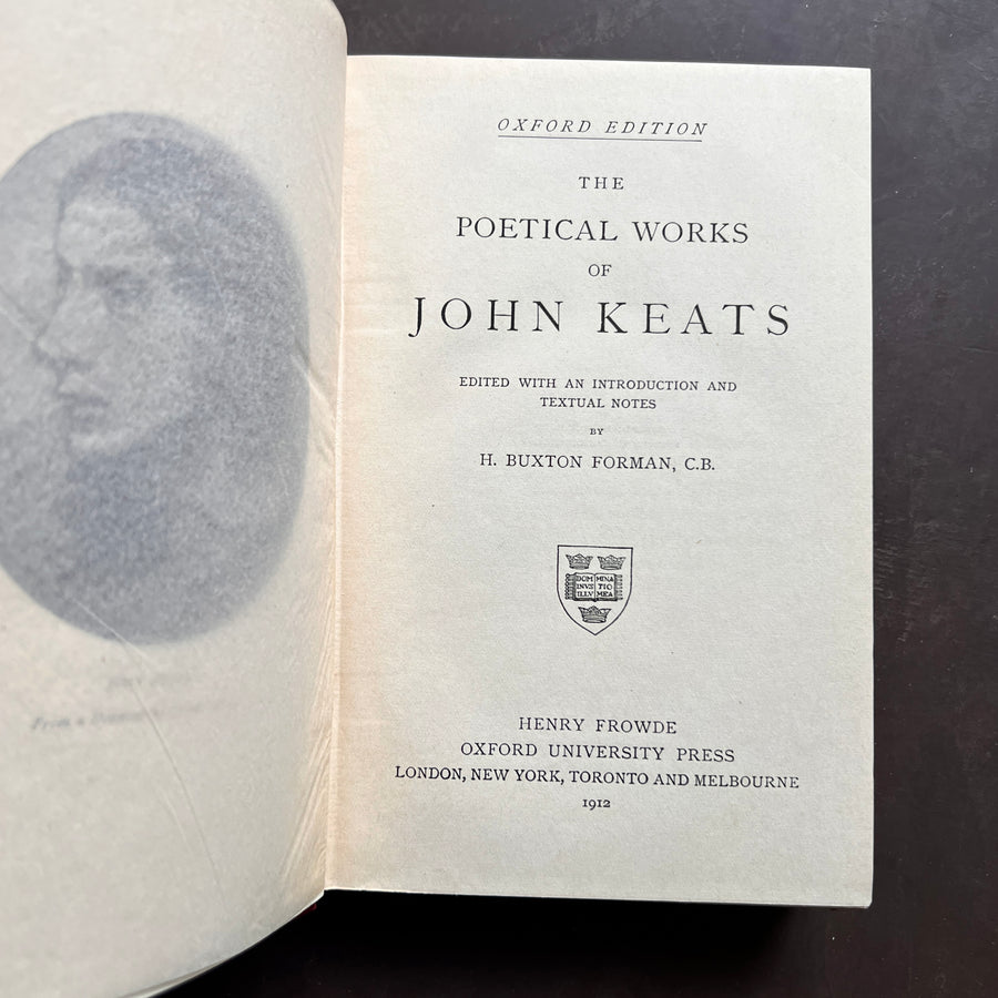 1912 - The Poetical Works of John Keats