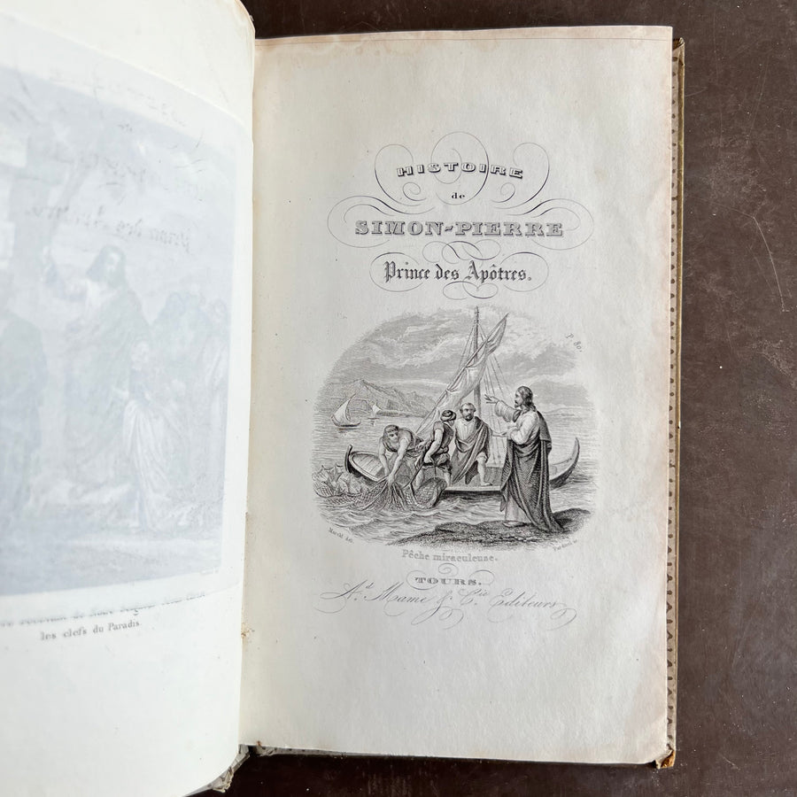 1855 - Histoire De Saint Pierre Prince Des Apotres (History of Saint Peter Prince of the Apostles)