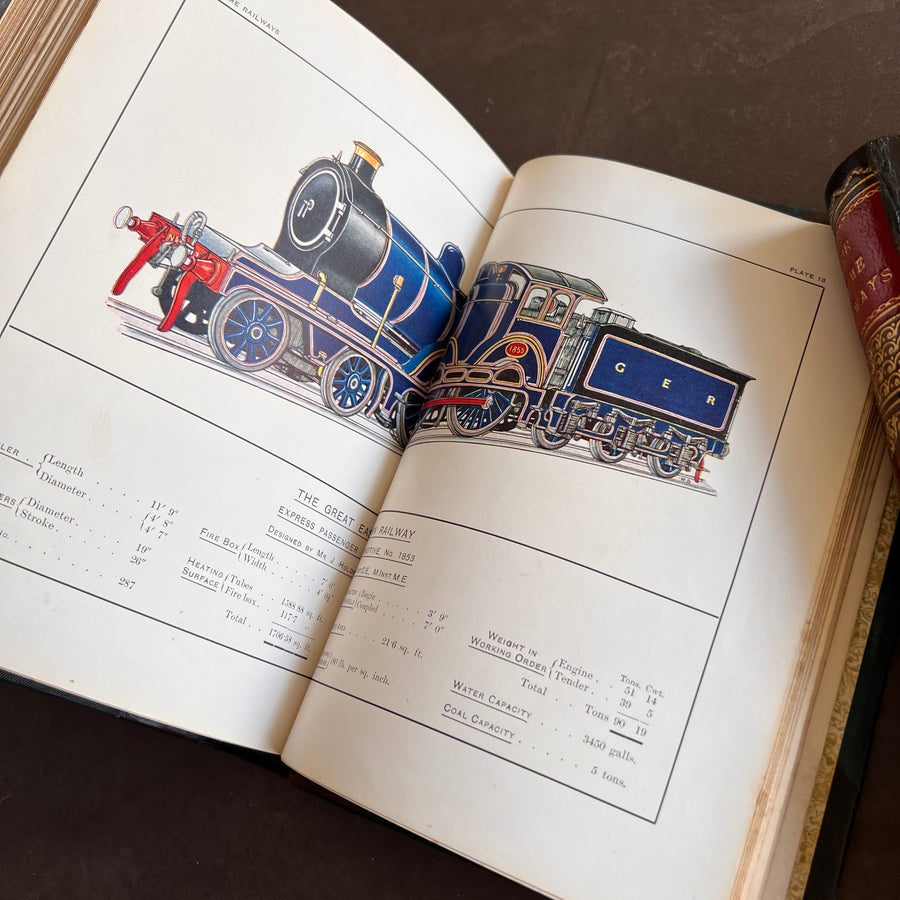 Our Home Railways: How They Began and How They Are Worked – 1910 First Edition, Illustrated by W.J. Stokoe (2 Volumes