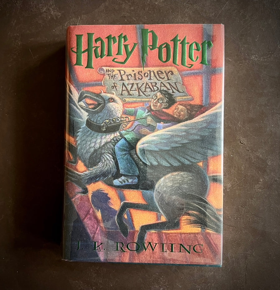 Harry Potter and the Prisoner of Azkaban — First American Edition (1999), J.K. Rowling — Fine Hardcover in Mylar