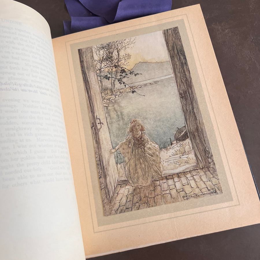 Undine | 1909 First Rackham Edition (Trade) | Illustrated by Arthur Rackham | Rebound in a Fine Leather Binding | Rare