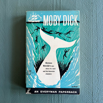 1961 Moby Dick by Herman Melville - Everyman’s Library Paperback - J.M. Dent & Sons/ E. P. Dutton