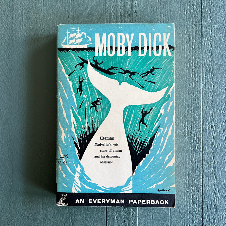1961 Moby Dick by Herman Melville - Everyman’s Library Paperback - J.M. Dent & Sons/ E. P. Dutton