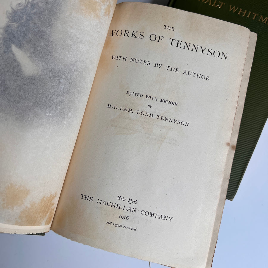 Classic Literary Trio | Walt Whitman, Tennyson & Goldsmith
