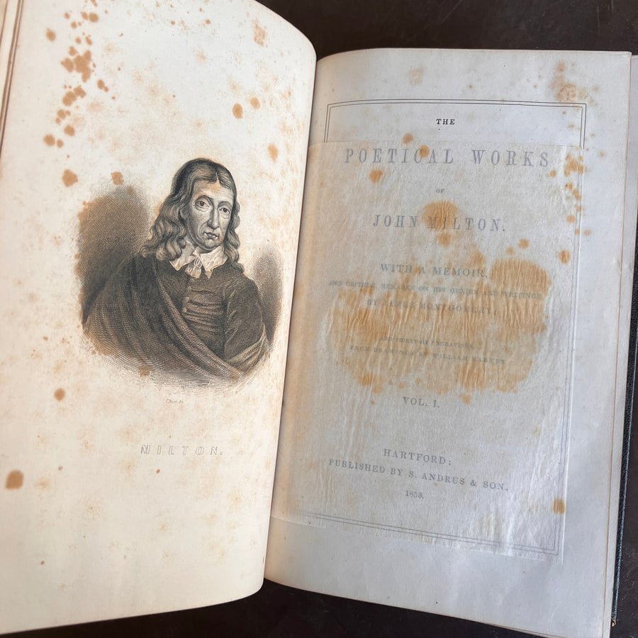 1853 - The Poetical Works of John Milton