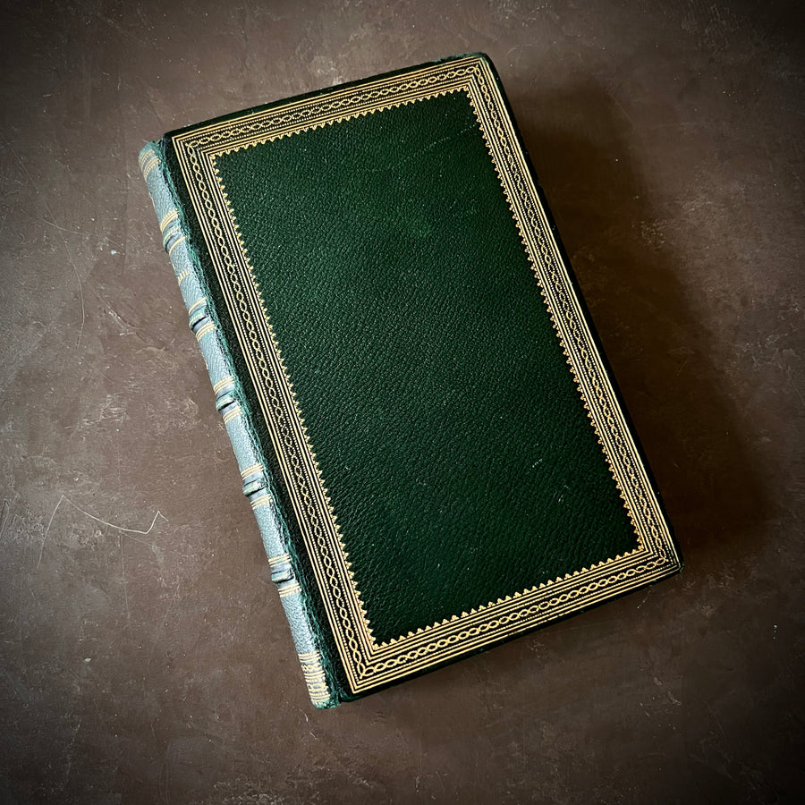 The Holy Grail & Other Poems by Alfred Tennyson(1870) – Fine Binding with Fore-Edge Painting | Strahan & Co., London