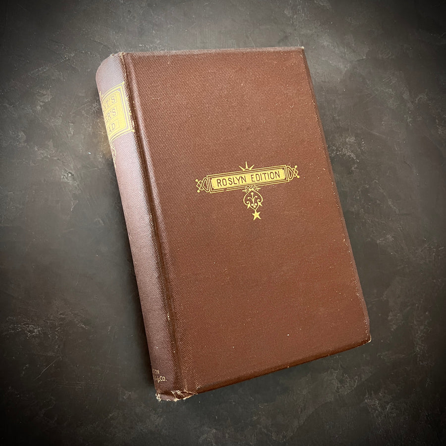 The Iliad of Homer (Roslyn Edition, 1870) — Bryant Translation — Antique 2-Volumes-in-1 Edition | Houghton, Mifflin & Co