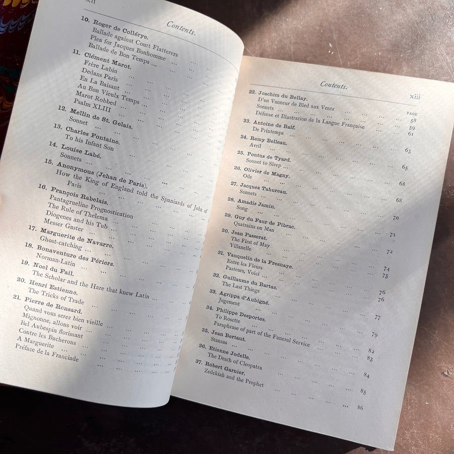 Specimens of French Literature from Villon to Hugo | First Edition | 1883, Clarendon Press Prize Binding