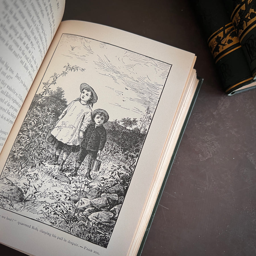 Louisa M. Alcott Novels in Teal — Each Sold Individually