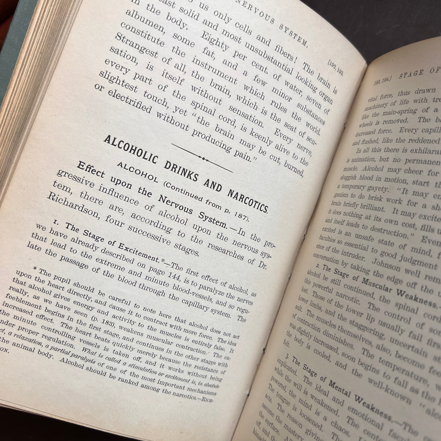 1888 - Hygienic Physiology; WIth Special Reference To The Use of Alcoholic Drinks and Narcotics