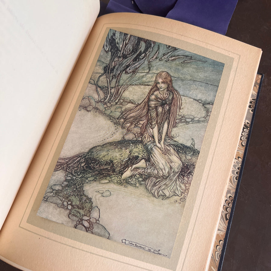 Undine | 1909 First Rackham Edition (Trade) | Illustrated by Arthur Rackham | Rebound in a Fine Leather Binding | Rare