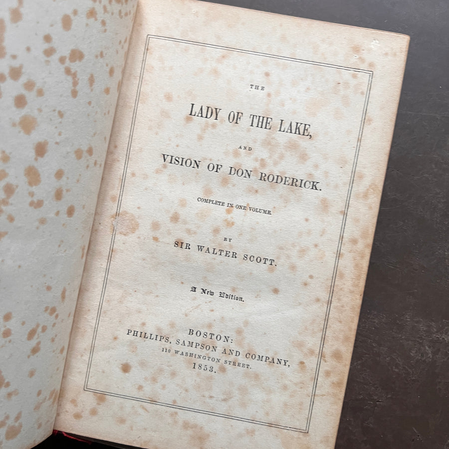 1853 - Lady of the Lake and Vision of Don Roderick
