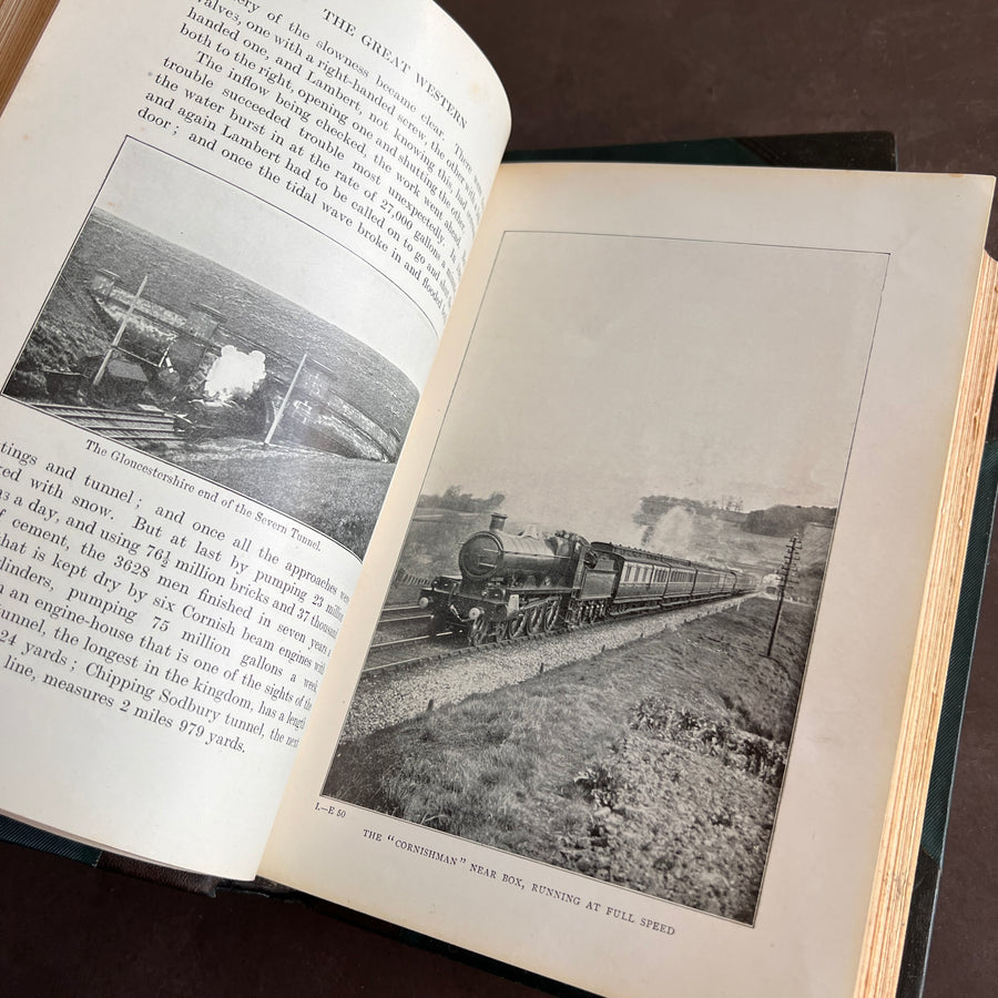 Our Home Railways: How They Began and How They Are Worked – 1910 First Edition, Illustrated by W.J. Stokoe (2 Volumes