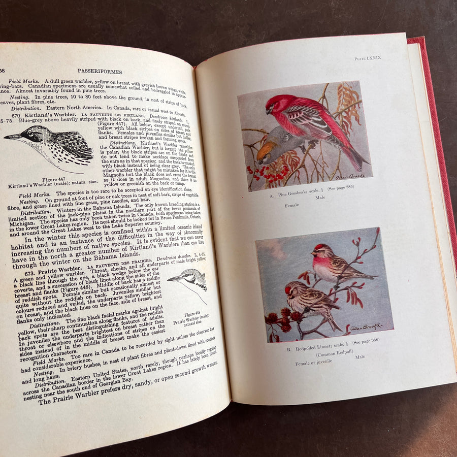 Birds of Canada by P.A. Taverner (1949 Revised Edition)