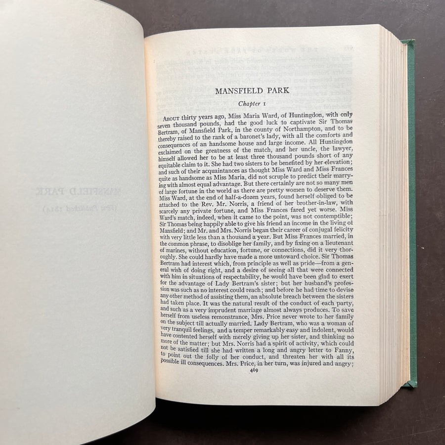 C.1940 - The Complete Works of Jane Austen
