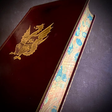 English Men of Letters: Swift, Fielding, and Sterne (1889) — Fine Binding, Full Leather, Gilt Armorial, Marbled Edges London: Macmillan and Co. | 1889.