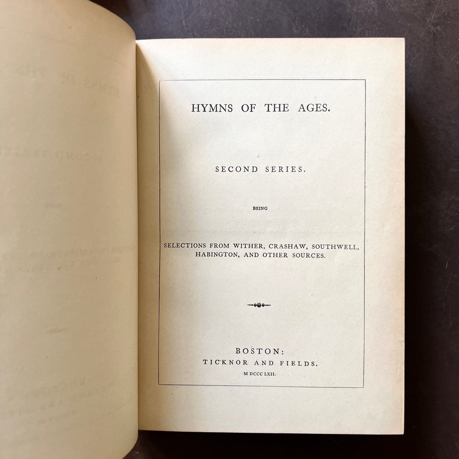 1862 - Hymns of the Ages