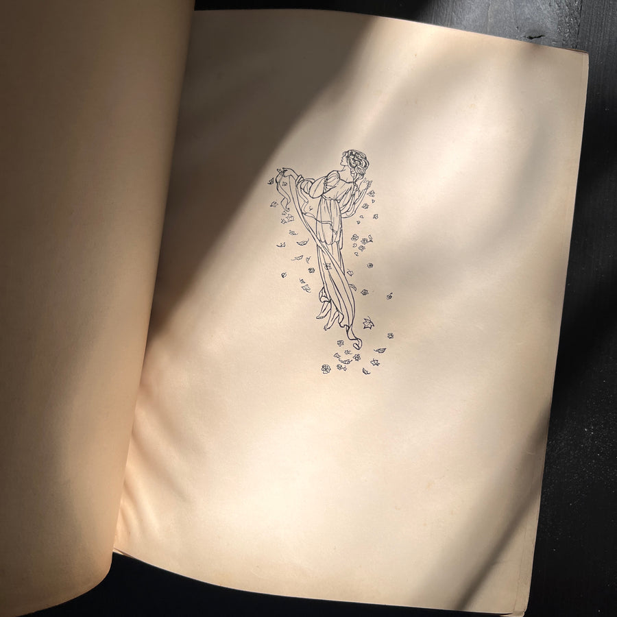 Poems by Christina Rossetti — Illustrated by Florence Harrison (1910), First American Edition)