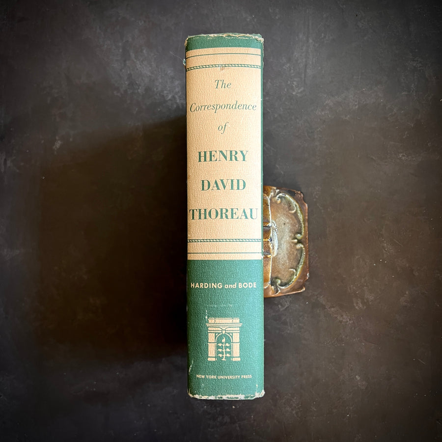 1958 - The Correspondence of Henry David Thoreau, First Edition