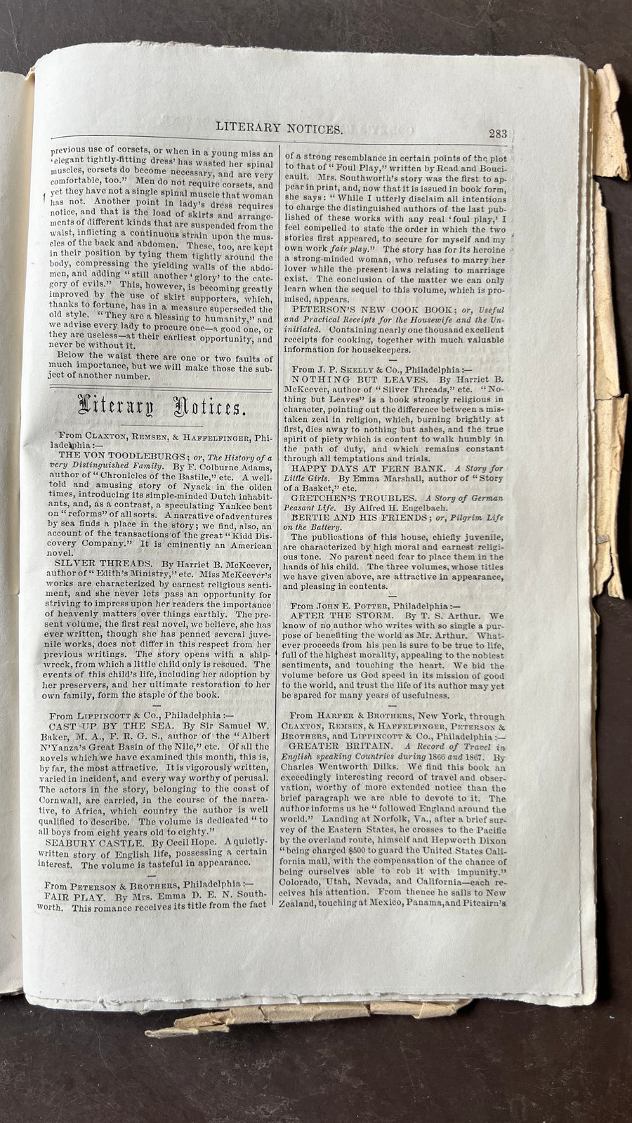 March 1869 - Godey’s Lady’s Book